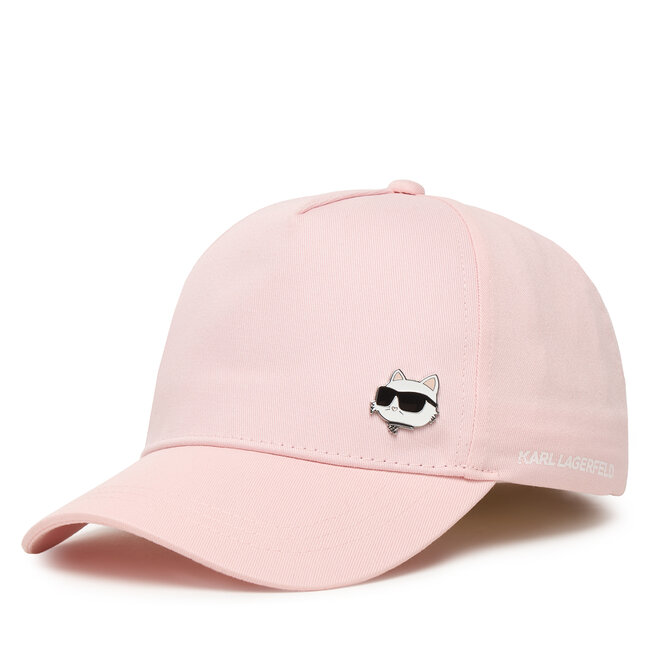 Czapka z daszkiem Karl Lagerfeld Kids Z31196 S Różowy jasny