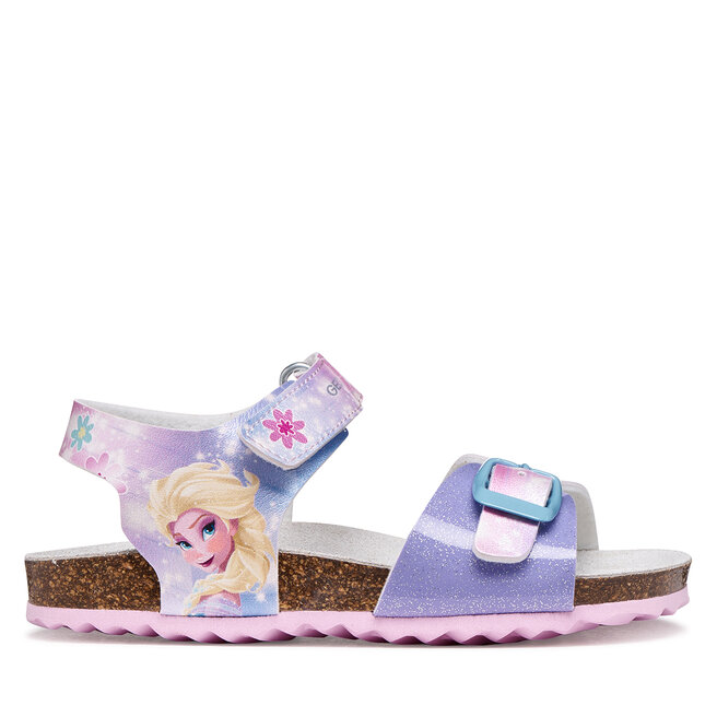 Sandały Geox J Adriel Girl J558MG 0NFKC C8545 S Fioletowy