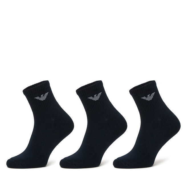 Skarpety krótkie Emporio Armani Underwear EM000551 AF14499 MB082 Niebieski
