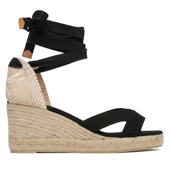 Espadryle Castañer Bailey 25677 Czarny