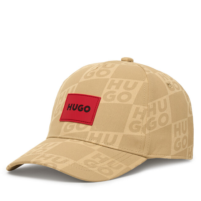 Czapka z daszkiem HUGO G01168 M Beżowy ciemny