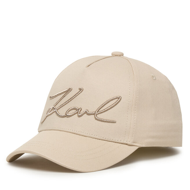 Czapka z daszkiem Karl Lagerfeld Kids Z31197 S Beżowy