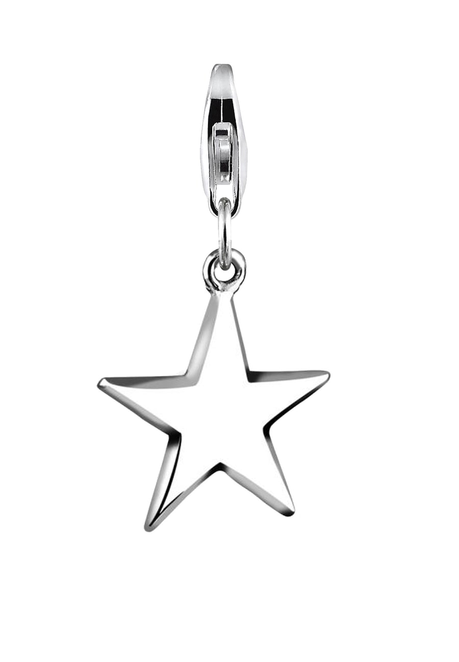 Nenalina Damski wisiorek gwiazda w srebrze próby 925 Sterling Silver Naszyjniki 1 ct