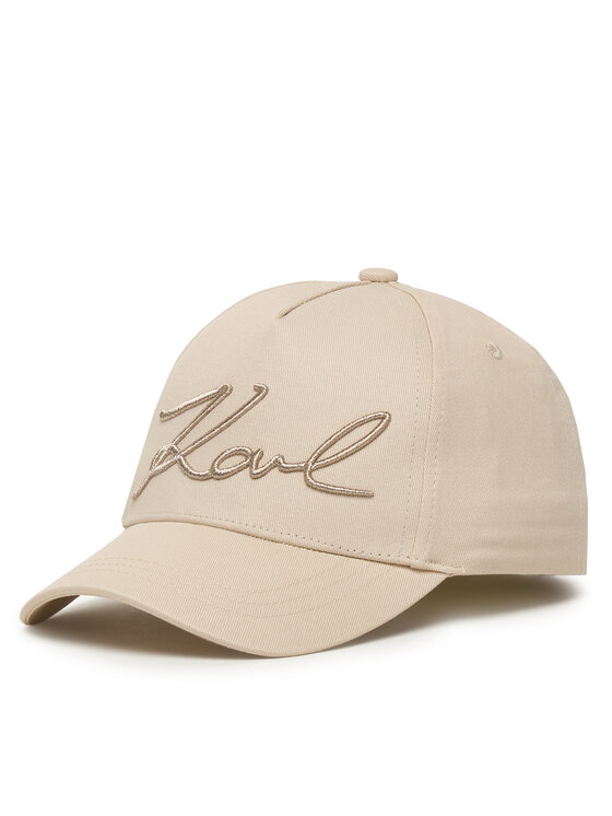 Karl Lagerfeld Kids Czapka z daszkiem Z31197 M Beżowy