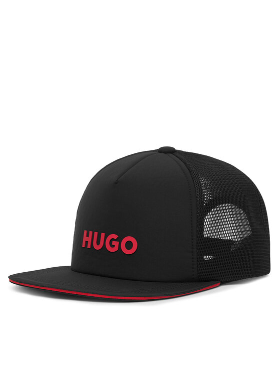 HUGO Czapka z daszkiem G01171 S Czarny