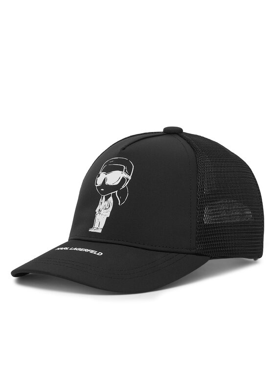 Karl Lagerfeld Kids Czapka z daszkiem Z31226 S Czarny