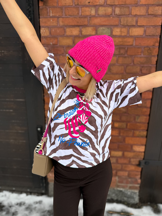 T-shirt Zebrałam się!