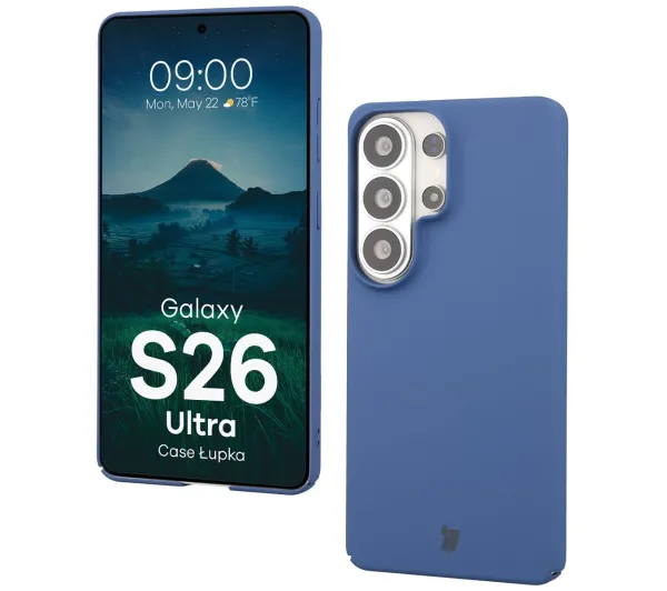 Bizon Case Łupka do Galaxy S26 Ultra Niebieski