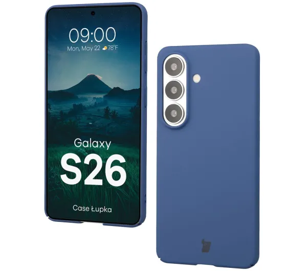 Bizon Case Łupka do Galaxy S26 Niebieski