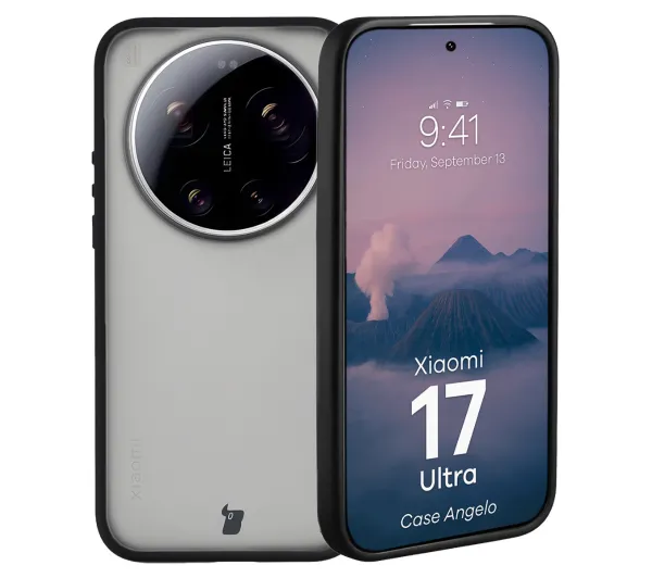 Bizon Case Angelo do Xiaomi 17 Ultra Czarny