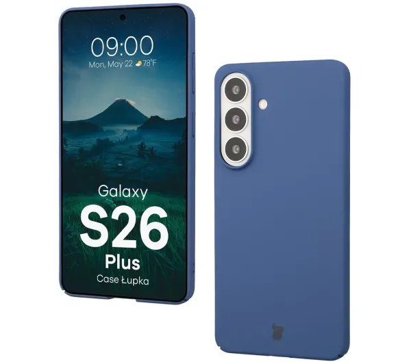 Bizon Case Łupka do Galaxy S26 Plus Niebieski