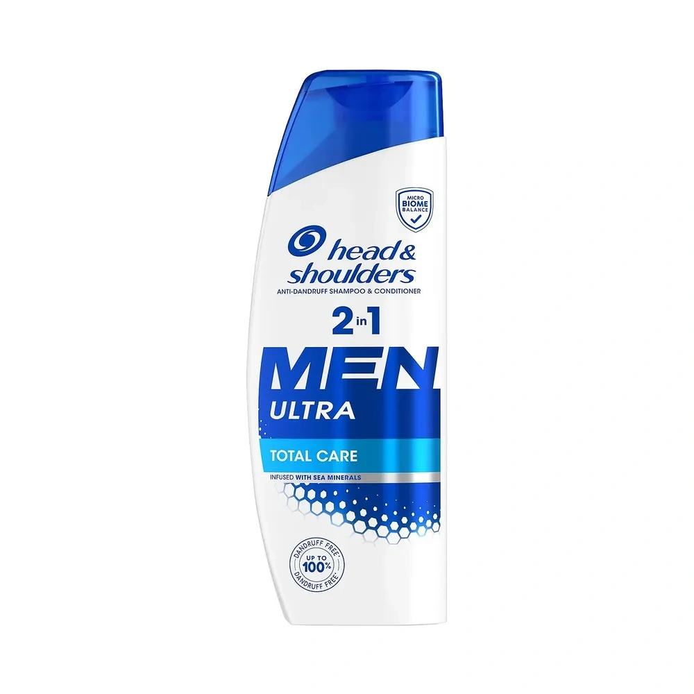Head&Shoulders Men Ultra Total Care 2w1 szampon przeciwłupieżowy z odżywką włosów 330 ml