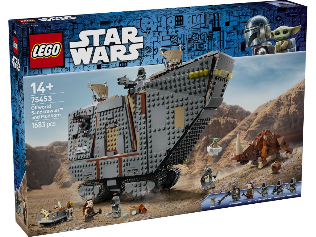 LEGO 75453 Star Wars Piaskoczołg wędrownych Jawów i bagnorożec