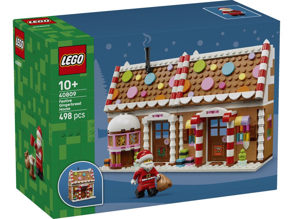 LEGO 40809 Iconic Świąteczna chatka z piernika