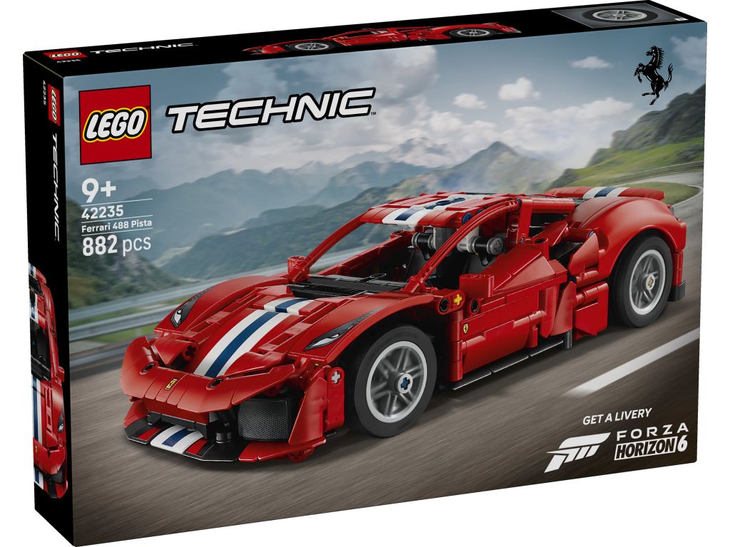 LEGO 42235 Technic Samochód Ferrari 488 Pista