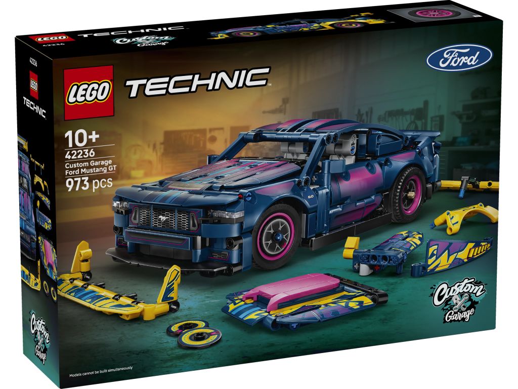 LEGO 42236 Technic Warsztat tuningowy samochód Ford Mustang GT