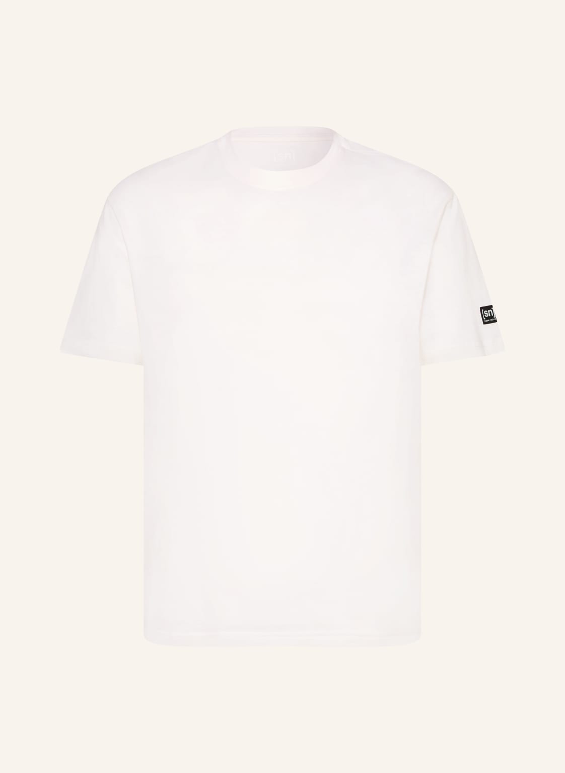 Super.Natural Koszulka Funkcyjna Casual Bio Z Wełną Merynosową weiss