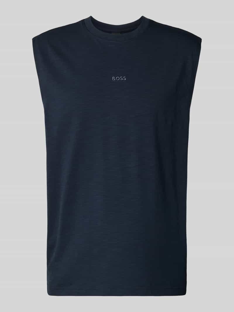 t-shirt o kroju relaxed fit z mieszanka bawełny model 'TE_SURF'