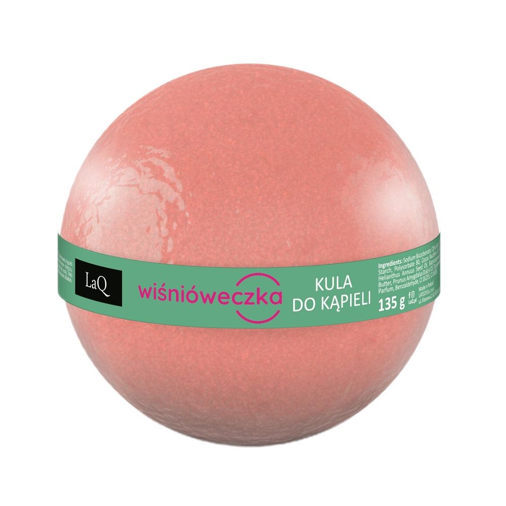 LAQ Kula do kąpieli Wiśnióweczka 135g