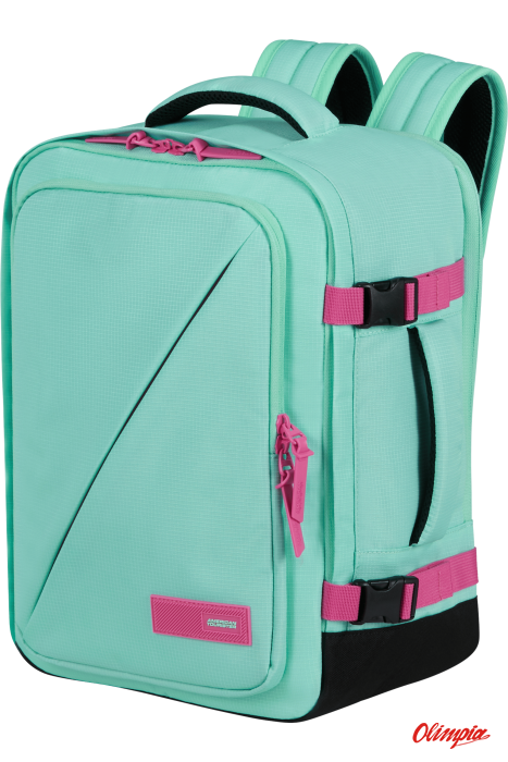 Plecak kabinowy American Tourister Take2Cabin S/M - Jelly Mint/Electric Fuchsia