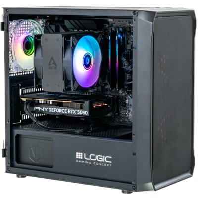 MAD DOG LOGIC-A13WR16WP R5-5600 16GB RAM 1TB SSD GeForce RTX5060 DLSS 4 Wi-Fi Windows 11 Professional