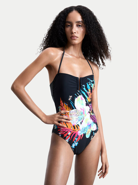 Desigual Strój kąpielowy Daikiri 26SWMK24 Czarny