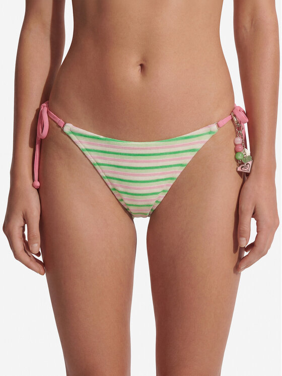 Roxy Dół od bikini Tanga Ts ERJX405256 Zielony
