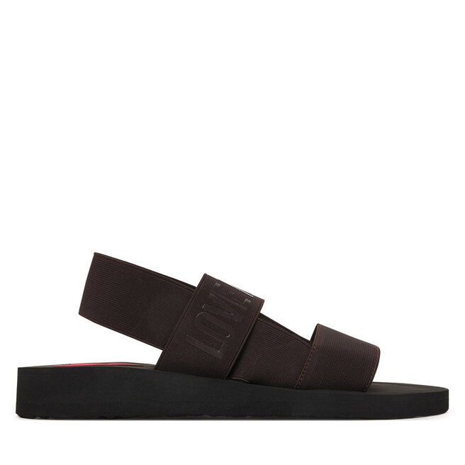 Sandały LOVE MOSCHINO JA16033G0OJN7203 Brązowy