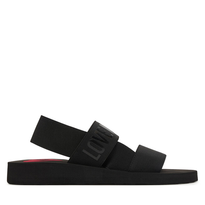 Sandały LOVE MOSCHINO JA16033G0OJN7000 Czarny