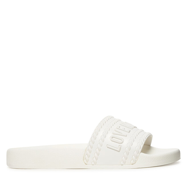 Klapki LOVE MOSCHINO JA28342G0OI22100 Biały