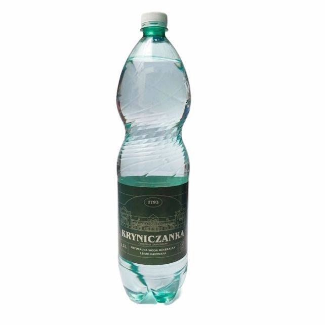 KRYNICZANKA WODA 1,5L N/GAZ