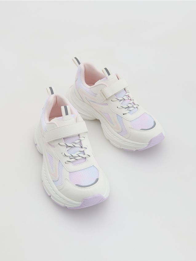Reserved - Lekkie sneakersy - biały