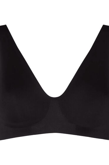 Hunkemöller Biustonosz usztywniany bez fiszbin Super Comfort Czarny