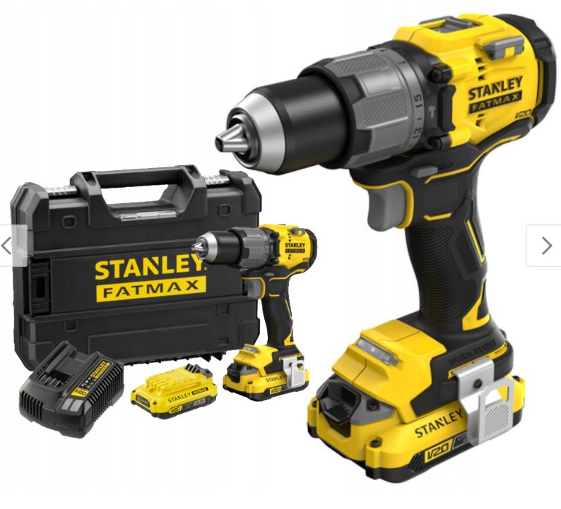 Stanley wkrętarka udarowa v20 sfmcd726d2t 2x2ah pro-stack