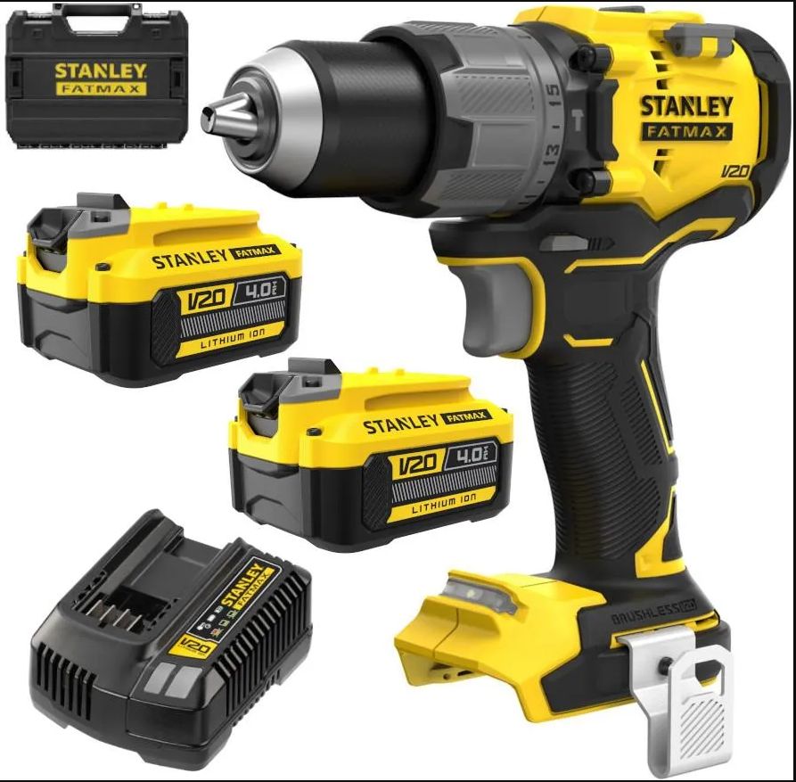 Stanley wkrętarka udarowa v20 sfmcd726m2t 2x4ah pro-stack