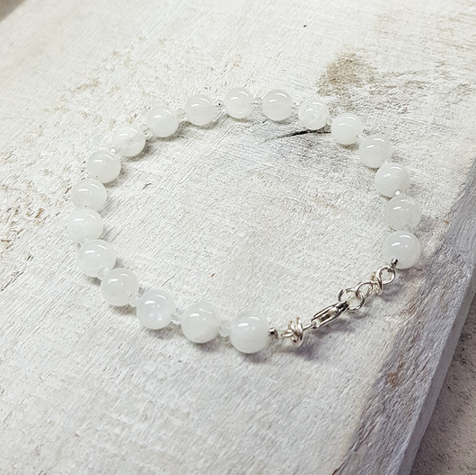 Bransoletka z kamieniem księżycowym bs13