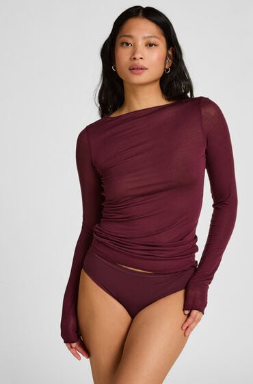 Hunkemöller Brazyliany Alex Fioletowy