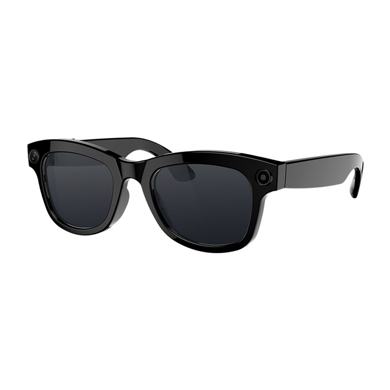 Okulary Zeblaze Eyewear Smart Glasses, inteligentne okulary z AI, aparatem 5 MP, funkcją audio i Bluetooth, czarne