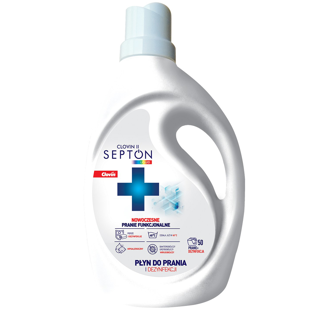 Clovin II Septon Liquid, płyn do prania, 3 l