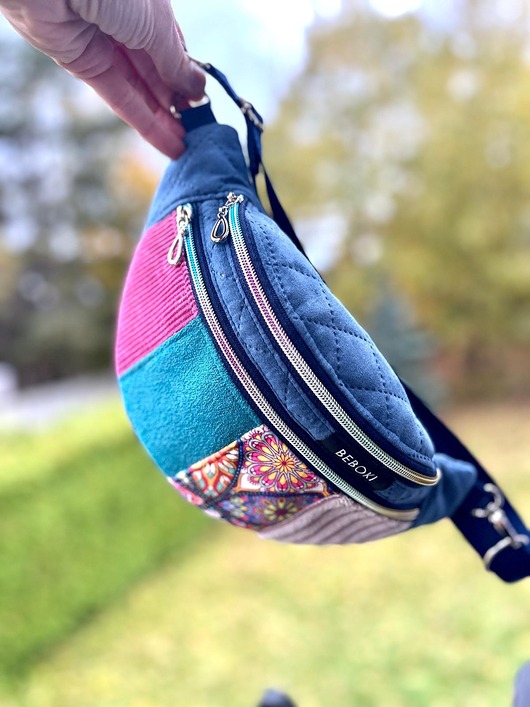 Nerka Patchwork BEBOKI M + Mini-Portfelik gratis