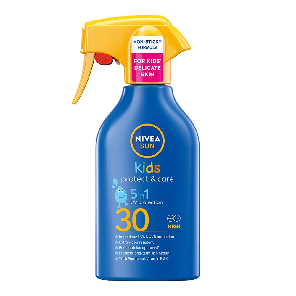 NIVEA SUN Kids Protect & Care spray do opalania dla dzieci z wysoką ochroną SPF30 250 ml