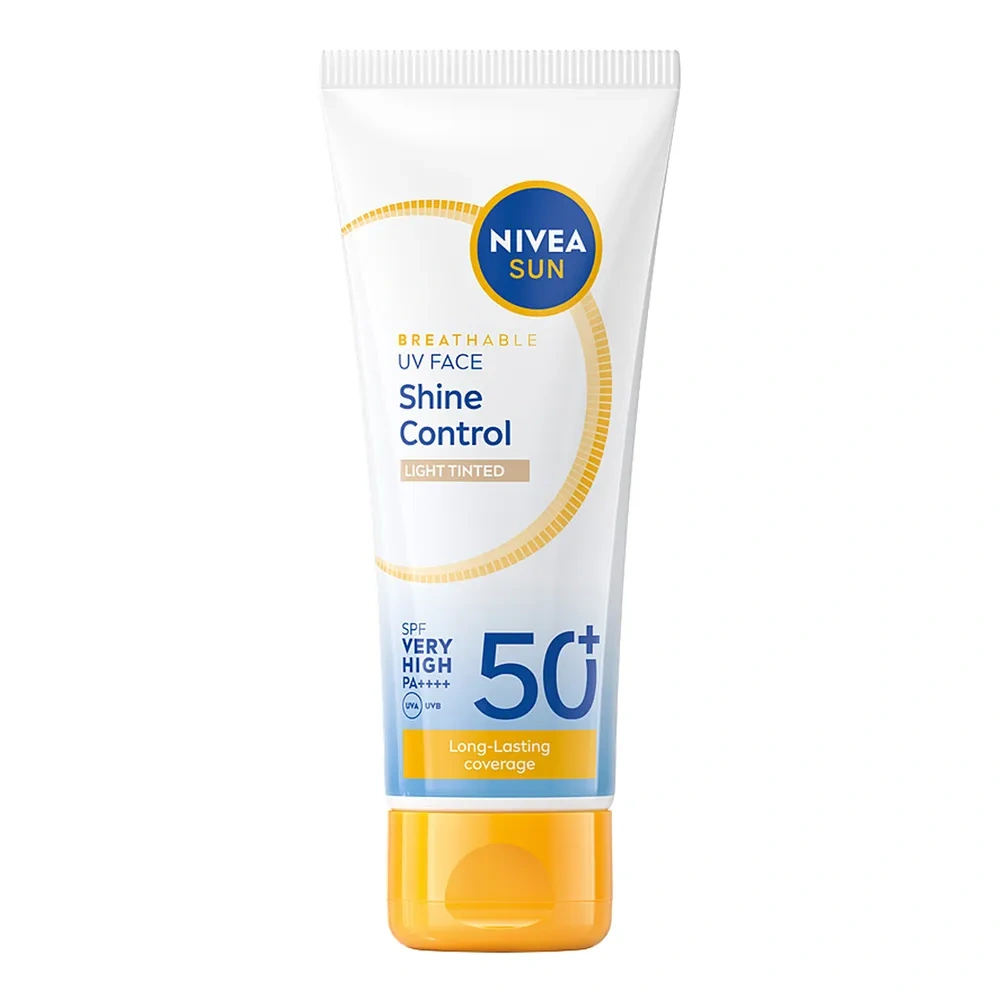 NIVEA SUN Breathable UV Face matujący krem do twarzy z bardzo wysoką ochroną SPF 50+ 40 ml