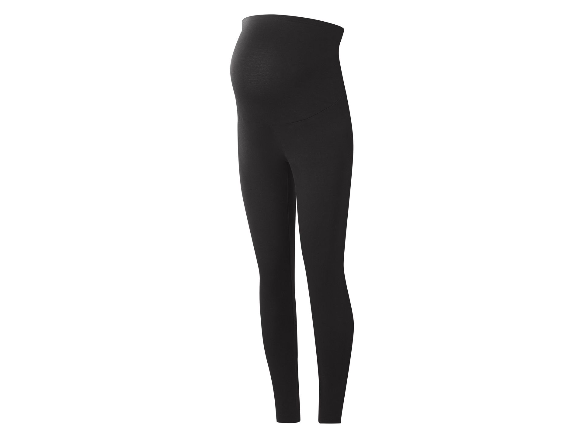 esmara® Legginsy ciążowe damskie z biobawełną (Czarny, M(40/42))