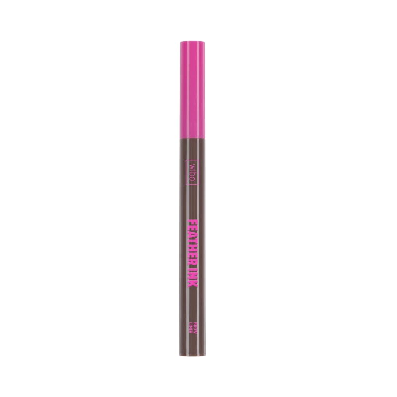 WIBO Feather Ink Precyzyjny Pisak do Brwi z Poczwórną Końcówką 02 Dark Brown