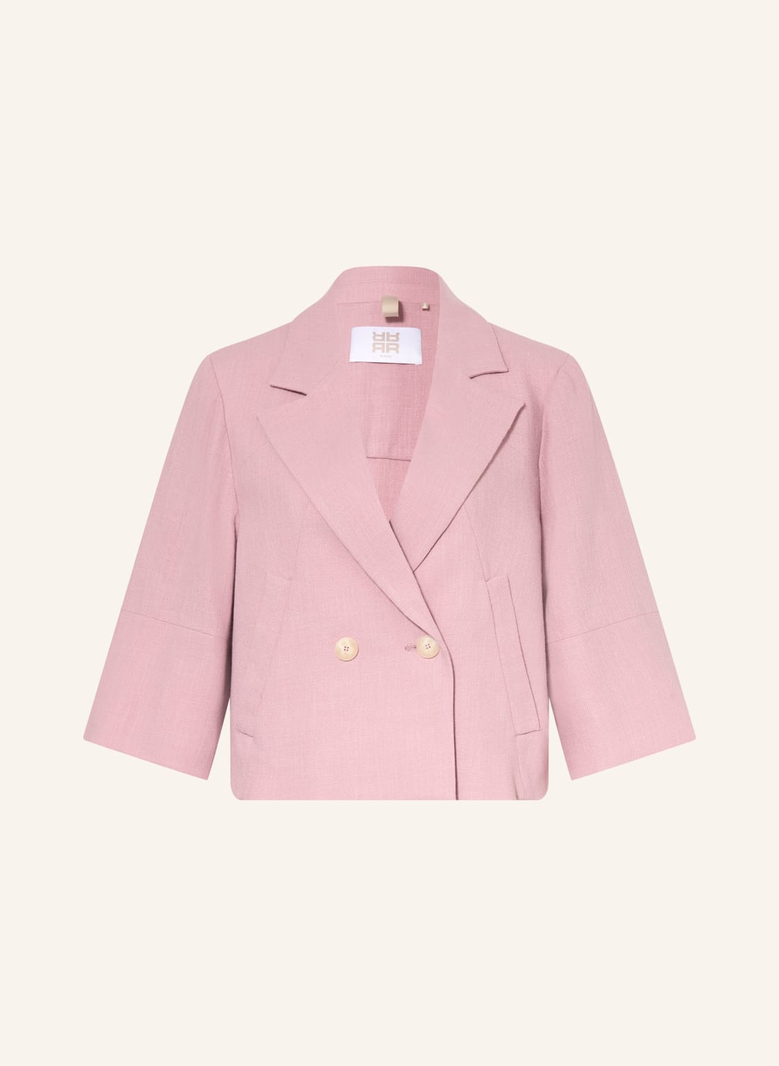 Riani Marynarka Z Rękawami 3/4 rosa