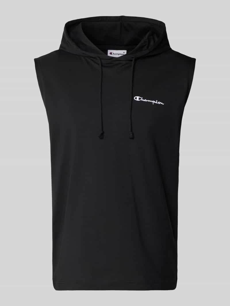 Bluza z kapturem z wyhaftowanym logo