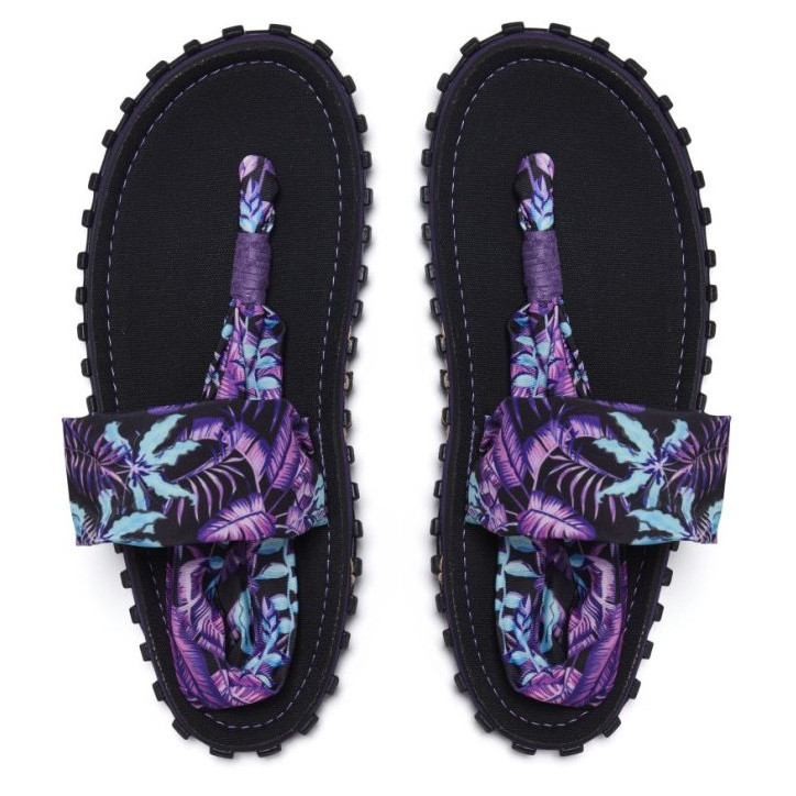 Sandały damskie Gumbies Slingback Purple Haze Rozmiar butów (UE): 37 / Kolor: czarny/fioletowy