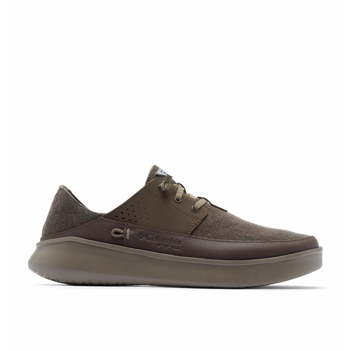 Buty męskie Columbia Boatside™ Relaxed Pfg Rozmiar butów (UE): 45 / Kolor: ciemnobrązowy