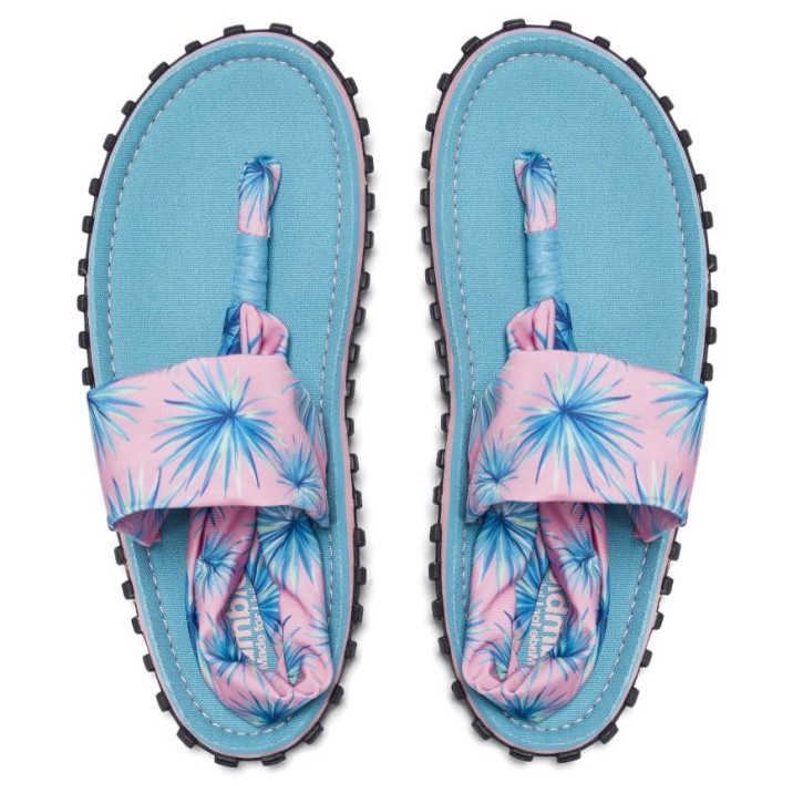 Sandały damskie Gumbies Slingback Neon Palm Rozmiar butów (UE): 40 / Kolor: niebieski/różowy
