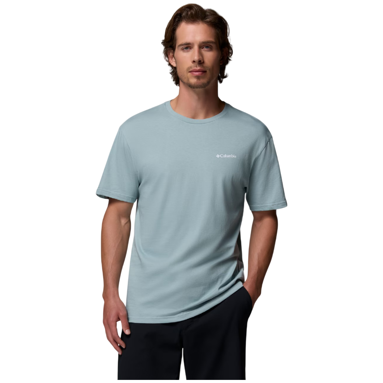 Koszulka męska Columbia Csc™ Basic Tee Rozmiar: XXL / Kolor: niebieski